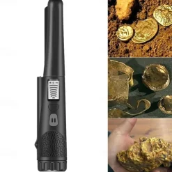 Metal Detector,Portable High Sensitivity Metal Detector One-button LED Indicator