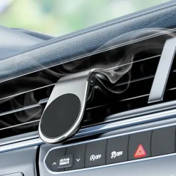 Metal Magnetic Car Phone Holder Mini Air Vent Clip Mount Magnet Mobile Stand For iPhone XS Max 11Pro Xiaomi SAMSUNG Galaxy Note10 Smartphones