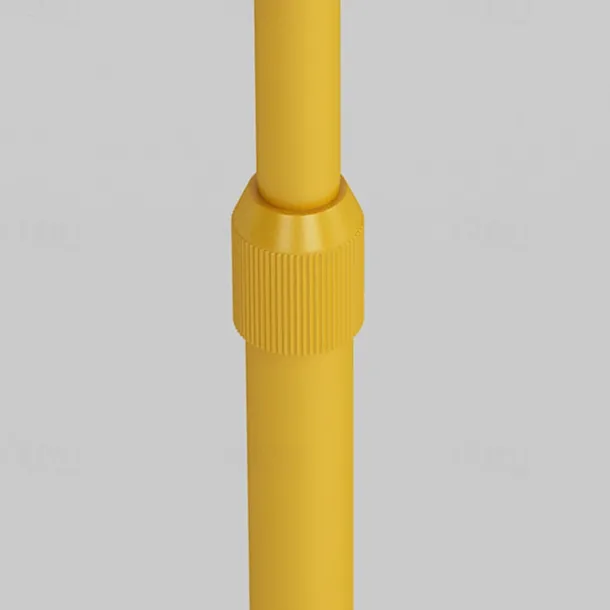 Metal Vaulted Floor Lamp for Living Room, 1 Bulb Macaron Standing Light, Modern Office Reading Floor Light with Adjustable Rod Arm 110-240V