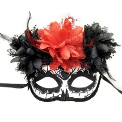 Mexican Halloween Mask Sugar Skull Cosplay Viva Mexico Adults' Men's Women's Mardi Gras Mexico Independence Day Day of the Dead Easy Halloween Costumes Dress Up
