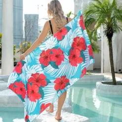 Microfiber Sand Free Beach Towel Quick Dry Super Absorbent Large Towels Blanket for Travel Pool Swimming Bath Camping Yoga Girls Women Men Adults