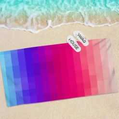 Microfiber Sand Free Beach Towel Quick Dry Super Absorbent Large Towels Blanket for Travel Pool Swimming Bath Camping Yoga Girls Women Men Adults