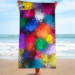 Microfiber Sand Free Beach Towel Quick Dry Super Absorbent Large Towels Blanket for Travel Pool Swimming Bath Camping Yoga Girls Women Men Adults