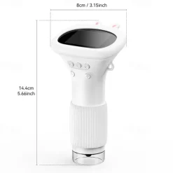 Microscope for Kids, Educational Science Kit Toys Portable Handheld Magnifying Glass, Macro Fixed Focus Digital Kid Microscopes Up to 1000x Magnification,4X Zoom, Interactive Learning