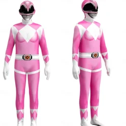 Mighty Morphin Power Rangers Tommy Oliver Cosplay Costume Jumpsuit Cosplay Movie Cosplay for Men's Women's Boys Kid's Adults' Carnival Masquerade Event / Party Masquerade