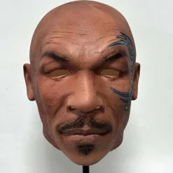 Mike Tyson Halloween Mask Full Head Carnival Mask Funny Costume Adults' Men's Halloween Carnival Easy Halloween Costumes Dress Up