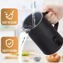 Milk Frother Electric Milk Steamer Foam 4 In 1 Coffee Foam Maker Maker Automatic Commercial Electric Milk Frother Machine