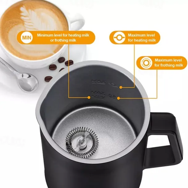 Milk Frother Electric Milk Steamer Foam 4 In 1 Coffee Foam Maker Maker Automatic Commercial Electric Milk Frother Machine