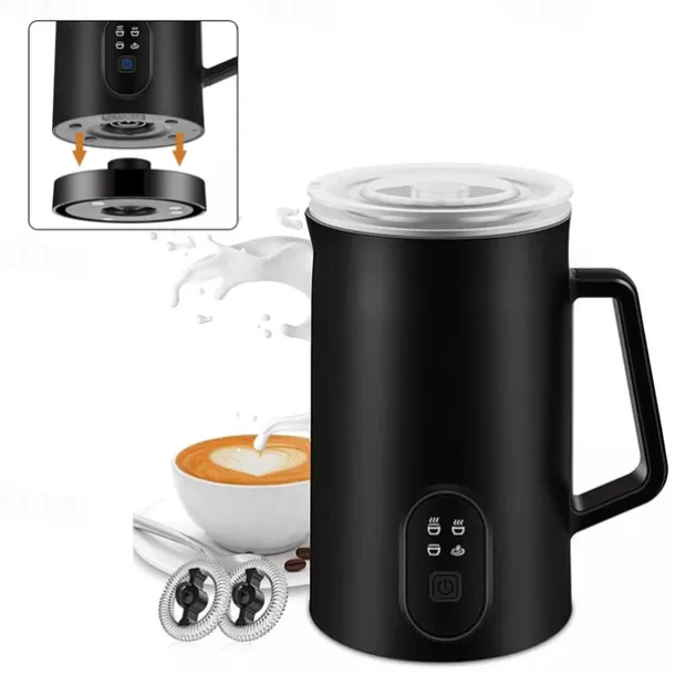 Milk Frother Electric Milk Steamer Foam 4 In 1 Coffee Foam Maker Maker Automatic Commercial Electric Milk Frother Machine
