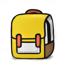Mini Backpack Student 3D Backpack Fashion Two-Dimensional Teenager Boys Girls Trend Backpack For School Opens, Back to School Gift