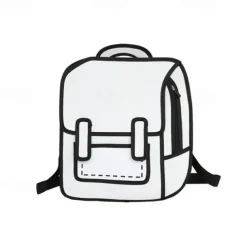 Mini Backpack Student 3D Backpack Fashion Two-Dimensional Teenager Boys Girls Trend Backpack For School Opens, Back to School Gift