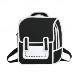 Mini Backpack Student 3D Backpack Fashion Two-Dimensional Teenager Boys Girls Trend Backpack For School Opens, Back to School Gift
