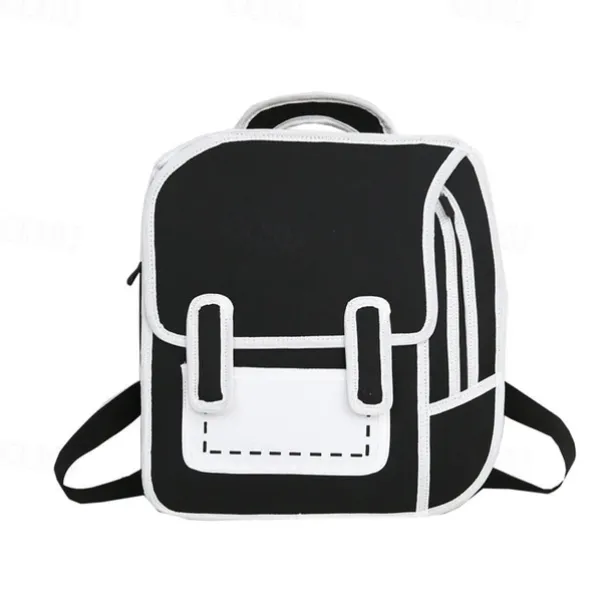 Mini Backpack Student 3D Backpack Fashion Two-Dimensional Teenager Boys Girls Trend Backpack For School Opens, Back to School Gift