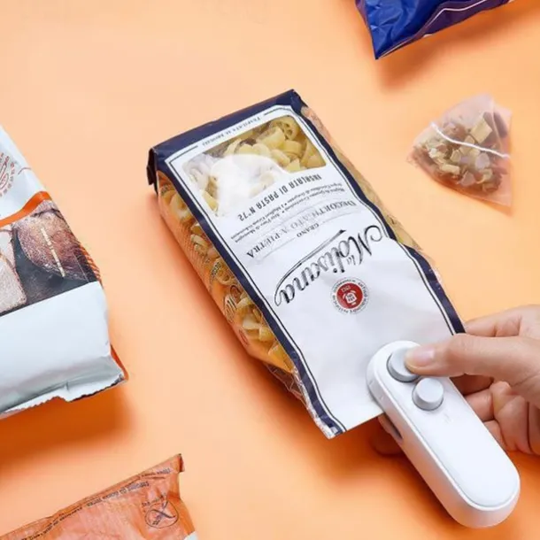 Mini Bag Sealer Sealing Machine 2 in 1 Heat Sealer and Cutter for Plastic Bags New