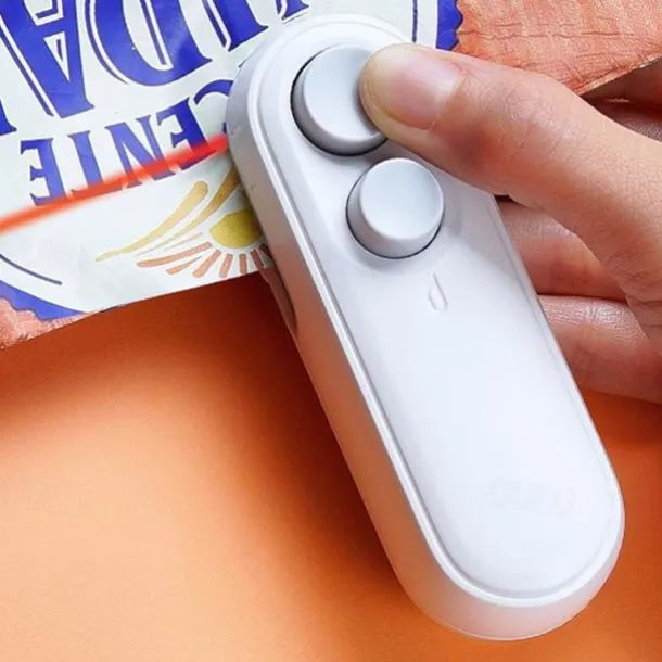 Mini Bag Sealer Sealing Machine 2 in 1 Heat Sealer and Cutter for Plastic Bags New