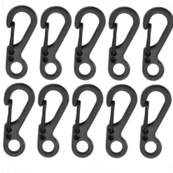 Mini Carabiner, EDC Survival Equipment, Snap Hook For Keychain Backpack Bottle, Outdoor Camping Accessories