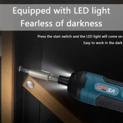 Mini Electric Screwdriver 3.6 V Electric Screwdriver Set with LED 20/105 Pieces Cordless Screwdriver Set 4 Speeds 5 Nm and 2.5 Nm