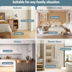 Mini Electric Screwdriver 3.6 V Electric Screwdriver Set with LED 20/105 Pieces Cordless Screwdriver Set 4 Speeds 5 Nm and 2.5 Nm