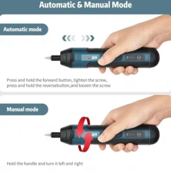 Mini Electric Screwdriver 3.6 V Electric Screwdriver Set with LED 20/105 Pieces Cordless Screwdriver Set 4 Speeds 5 Nm and 2.5 Nm