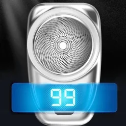 Mini Electric Shaver Men's Portable Electric Shaver Washable Beard Trimmer USB Rechargeable Men's Razor Face Full Body Shave