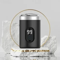 Mini Electric Travel Shaver for Men Pocket Size Rechargeable Portable Painless Cordless Trimmer Knive Face Beard Razor