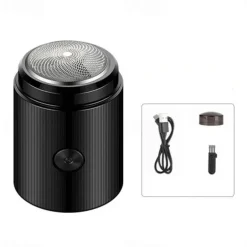 Mini Electric Travel Shaver for Men Pocket Size Rechargeable Portable Painless Cordless Trimmer Knive Face Beard Razor
