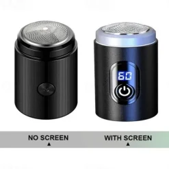Mini Electric Travel Shaver for Men Pocket Size Rechargeable Portable Painless Cordless Trimmer Knive Face Beard Razor