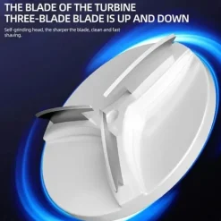 Mini Electric Travel Shaver for Men Pocket Size Rechargeable Portable Painless Cordless Trimmer Knive Face Beard Razor