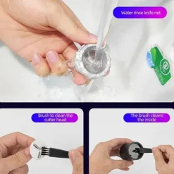 Mini Electric Travel Shaver for Men Pocket Size Rechargeable Portable Painless Cordless Trimmer Knive Face Beard Razor