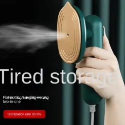 Mini Garment Steamer Handheld Portable Iron Steamer for Clothes Wet Dry Ironing Machine For Home Travel Steam Generator