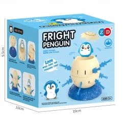 Mini Penguin Pirate Bucket Toy - Interactive Parent-Child Game for Kids, Fun Board Game, Competitive Play, Halloween and Christmas Gift Idea