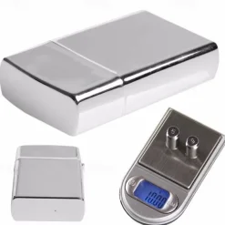 Mini Pocket Lighter Scale 50g/100g/200g Precision Digital Scales for For Jewelry Diamond Reloading Kitchen 0.01g Weight Electronic Scale