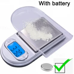 Mini Pocket Lighter Scale 50g/100g/200g Precision Digital Scales for For Jewelry Diamond Reloading Kitchen 0.01g Weight Electronic Scale