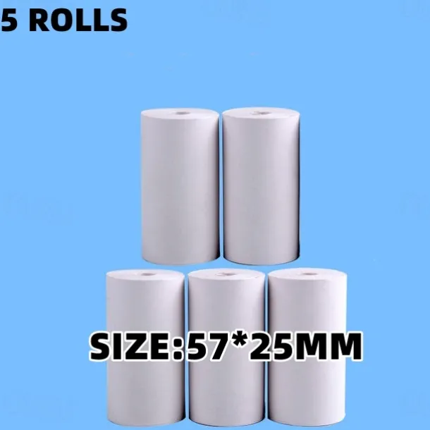 Mini Pocket Printer Bluetooth Photo Picture HD Label Student Thermal Paper Student Wrong Question Mini Portable Printer For Learning