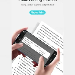 Mini Pocket Printer Bluetooth Photo Picture HD Label Student Thermal Paper Student Wrong Question Mini Portable Printer For Learning