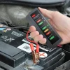 Mini Portable 12V Car Battery Tester Digital Alternator Tester 6 LED Lights Display Car Diagnostic Tool Auto Battery Tester