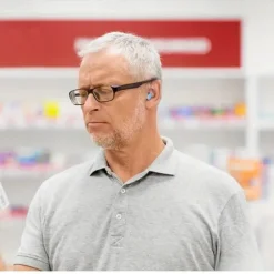 Mini Rechargeable Hearing Aid Digital Bte Hearing Aids Adjustable Tone Sound Amplifier Portable Deaf Elderly Digital Hearing Aid