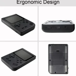 Mini Retro Handheld Games 800 In 1 Games MINI Portable Retro Video Console Handheld Game Players Boy 8 Bit 3.0 Inch Color LCD Screen GameBoy Tiny Tendo Game