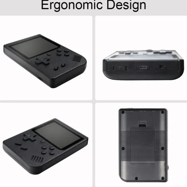 Mini Retro Handheld Games 800 In 1 Games MINI Portable Retro Video Console Handheld Game Players Boy 8 Bit 3.0 Inch Color LCD Screen GameBoy Tiny Tendo Game