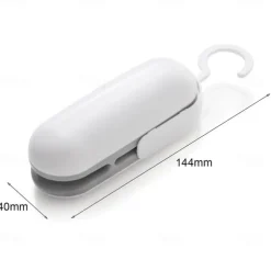 Mini Sealing Machine Portable Heat Sealer Hand Pressure Heat Sealer Tearer Kitchen Accessories For Food Snack Fruit Sealer Bags