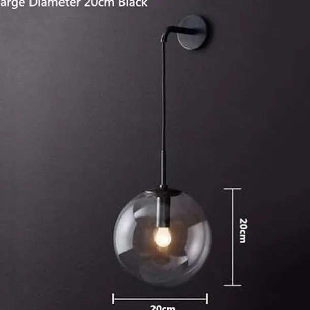 Mini Style Nordic Style Wall Lamps Wall Sconces Bedroom Shops / Cafes Glass Wall Light IP20 220-240V 4 W