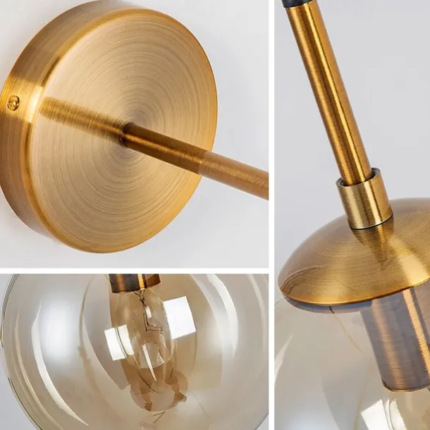 Mini Style Nordic Style Wall Lamps Wall Sconces Bedroom Shops / Cafes Glass Wall Light IP20 220-240V 4 W