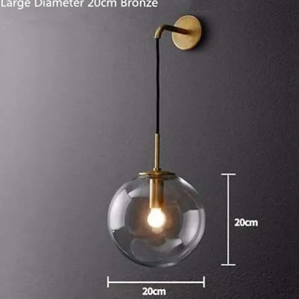 Mini Style Nordic Style Wall Lamps Wall Sconces Bedroom Shops / Cafes Glass Wall Light IP20 220-240V 4 W