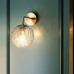Mini Style Wall Sconce Glass Indoor Wall Lamps for Bedroom Cafes Shops IP20 220-240V Nordic Design