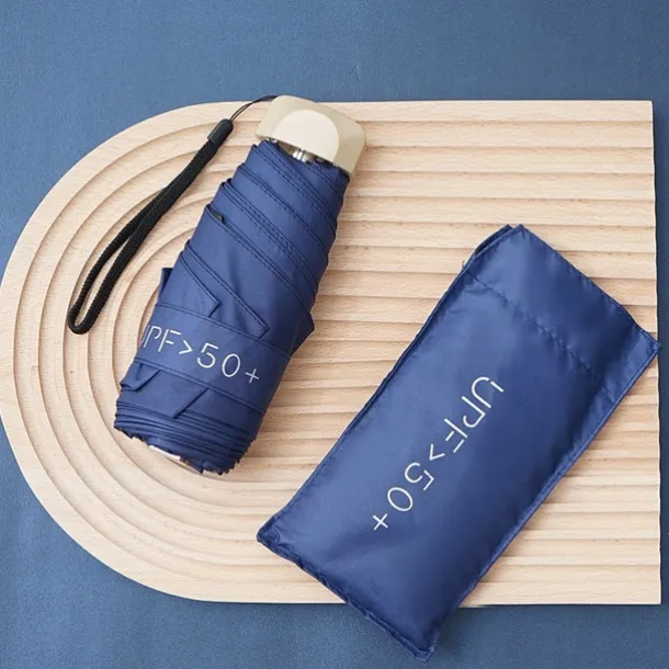 Mini Sun Umbrella Anti UV Parasol Portable Lightweight Women Men Sunshade Umbrella for Waterproof Travel Umbrellas