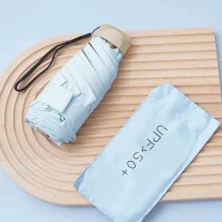 Mini Sun Umbrella Anti UV Parasol Portable Lightweight Women Men Sunshade Umbrella for Waterproof Travel Umbrellas