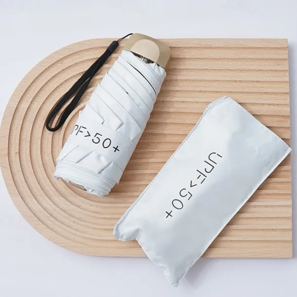 Mini Sun Umbrella Anti UV Parasol Portable Lightweight Women Men Sunshade Umbrella for Waterproof Travel Umbrellas