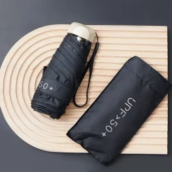 Mini Sun Umbrella Anti UV Parasol Portable Lightweight Women Men Sunshade Umbrella for Waterproof Travel Umbrellas