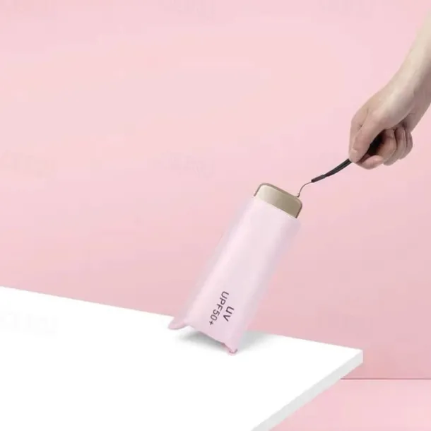 Mini Sun Umbrella Anti UV Parasol Portable Lightweight Women Men Sunshade Umbrella for Waterproof Travel Umbrellas