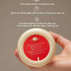 Mini Sunset Night Light Table Lamp Creative USB Rechargeable Bedroom Bedside Light For Children Kids Birtday Gift Home Decor